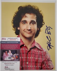 Mark LIn Baker PERFECT STRANGERS signed 8x10 W/JSA # G01