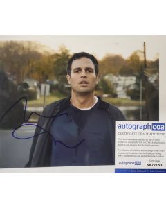Mark Ruffalo 13 GOING ON 30,AVENGERS signed 8x10 W/JSA # G01