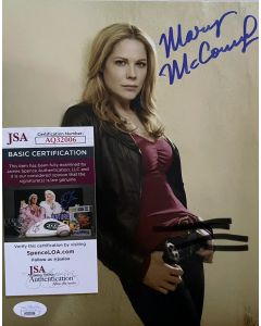 Mary McCormack IN PLAIN SIGHT 2008 W/ JSA 8X10 #305