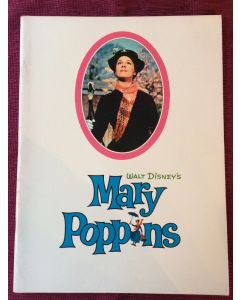 Mary Poppins 1964 original movie program