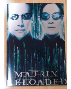 Matrix Reloaded 2003 original Japanese movie program **LAST ONE***