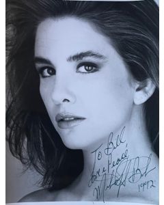 Melissa Gilbert signed in person 8X10 Autograph (To Bill) signed Brinkman (RARE)