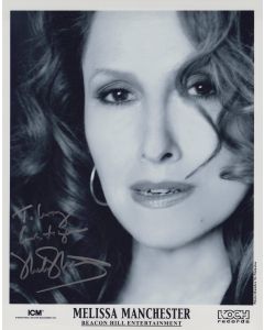 Melissa Manchester To Larry Singer, Songwriter Signed 8x10 #5