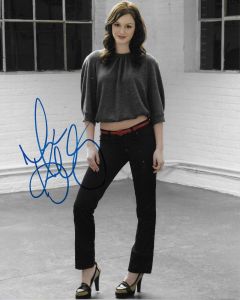 Minka Kelly Autographed 8x10 Photo Model,Actress,Charlies Angels
