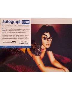 Monica Bellucci 007 Spectre, The Brothers Grimm Original Signed 8x10 w/ACOA