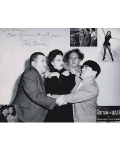 Nita Bieber (rip) KISMET, NEWS HOUNDS signed 8x10 # G01 