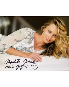 MARKETA JANSKA July 2003 Playboy Playmate Original Signed 8X10 Photo #5