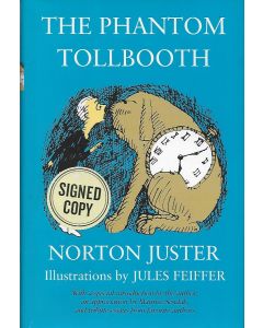 The Phantom Tollbooth BOOK signed by author Norton Juster