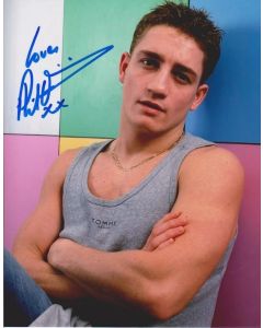 Philip Olivier Signed 8x10 Photo -British Model / Star of DOCTOR WHO # G01