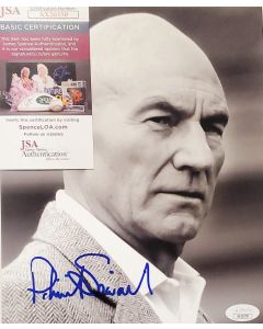 Patrick Stewart STAR TREK, X-MEN with JSA signed 8x10 # G01