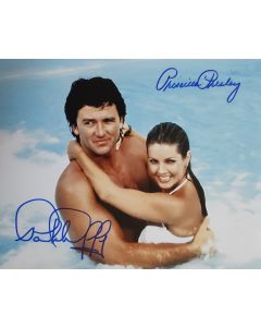  Priscilla Presley & Patrick Duffy DALLAS 8X10 #254