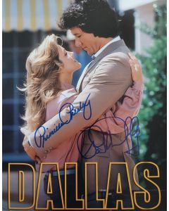  Priscilla Presley & Patrick Duffy DALLAS 8X10 #255