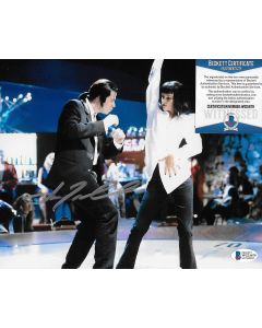 John Travolta Pulp Fiction 8X10 photo w/Beckett COA