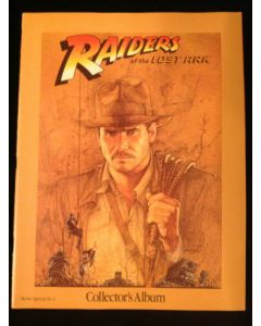 Raiders of the Lost Ark 1981 original movie program