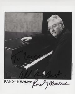 Randy Newman American singer-songwriter (SHORT PEOPLE) (TO LARRY) Signed 8x10 #10 #2