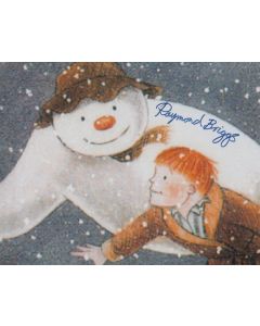 Raymond Briggs (Illustrator, Cartoonist, Author) Original Autogra Signed 8x10 #1