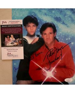 Robert Hays & CB Barnes STARMAN W/ JSA 8X10 #302