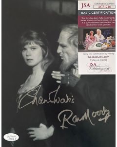 Ron Moody (RIP 1924-2015) & Shani Wallis OLIVER! Original Autographed 8X10 Photo w/JSA COA