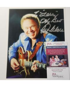 Roy Clark HEE HAW signed 8x10 W/JSA COA # G01