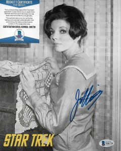 Joan Collins Star Trek 8X10 w/Beckett COA #2