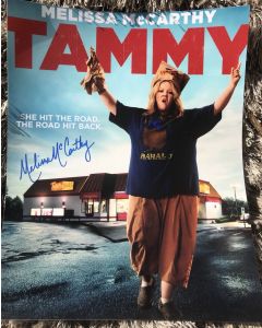  Melissa McCarthy Signed 8x10 BxW Photo