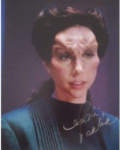 Sachi Parker STAR TREK signed 8x10 # G07
