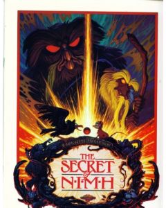 Secret of NIMH 1972 original movie program 
