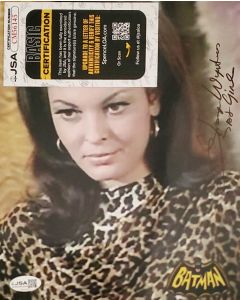 Sharyn Wynter BATMAN "EENIE" CAT GIRL signed 8x10 with JSA COA # G01