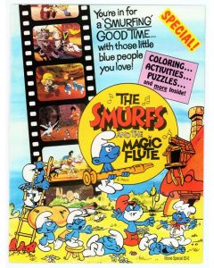 The Smurfs and the Magic Flute original movie program