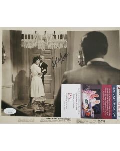 Sophia Loren THAT KIND OF WOMAN signed 8x10 w/ JSA COA # G01