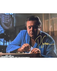 Paul Sorvino GOODFELLAS 1990 Original 8X10 Photo older signature RIP #17
