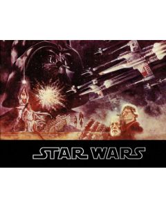 Star Wars 1977 original movie program