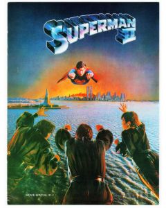 Superman II 1981 original movie program