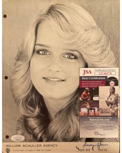 Susan Olsen The Brady Bunch w/JSA COA