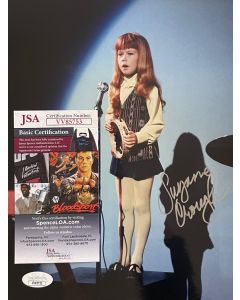 Suzanne Crough RIP Partridge Family signed 8x10 w/JSA COA