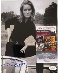 Tania Mallet RIP 007 Goldfinger signed 8x10 w/JSA COA