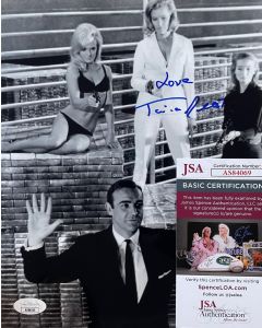 Tenia Mallet GOLDFINGER 007 W/ JSA COA 8X10 #347