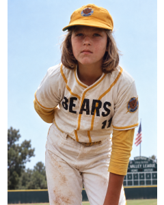 Tatum O'Neill-BAD NEWS BEARS pitch