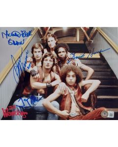 THE WARRIORS Cast of 4. 8X10 #205 w/ BECKETT COA
