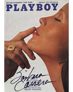 Barbara Carrera Bond 007 Original Autographed TRADING CARD