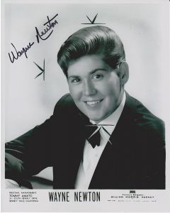 Wayne Newton Original Autographed 8x10
