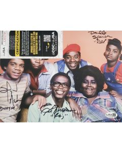 Ernest Thomas, Danielle Spencer & Spencer Haywood WHAT'S HAPPENING signed 8x10 w/JSA # G01 