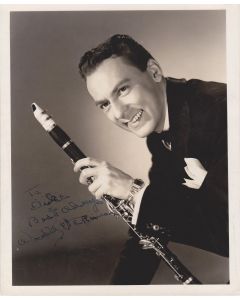 Woody Herman (Signature personalized to Duke) - Vintage Photo