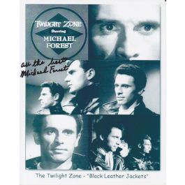 OFFICIAL WEBSITE Michael Forest TWILIGHT ZONE 8x10 AUTOGRAPHED 1964 