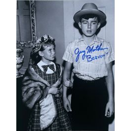 Jerry Mathers Leave it to Beaver Original Autographed 8X10 Photo #23